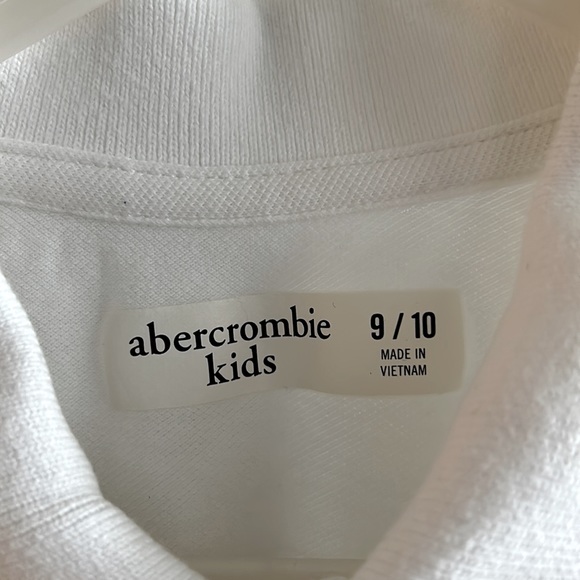 Abercrombie kids white Icon Polo - Picture 4 of 7